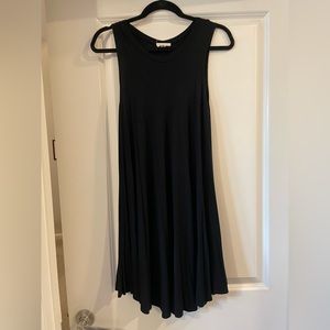 Black flowy dress